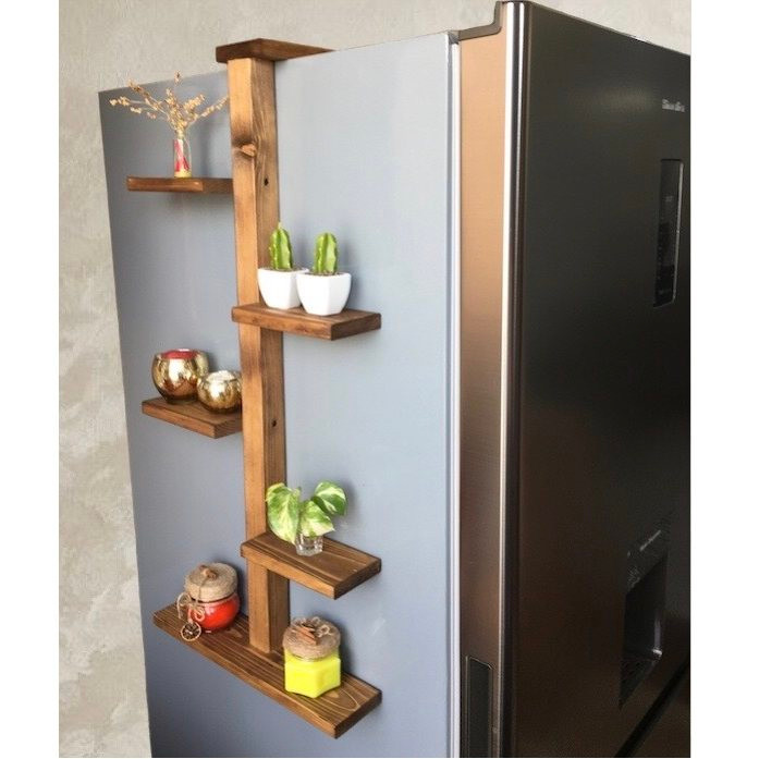 شلف کنار یخچال