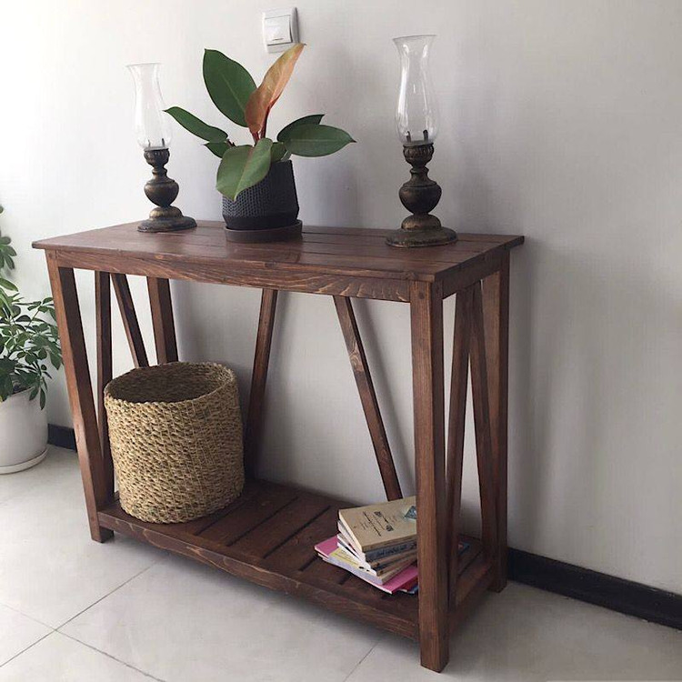 قیمت میز کنسول چوبی