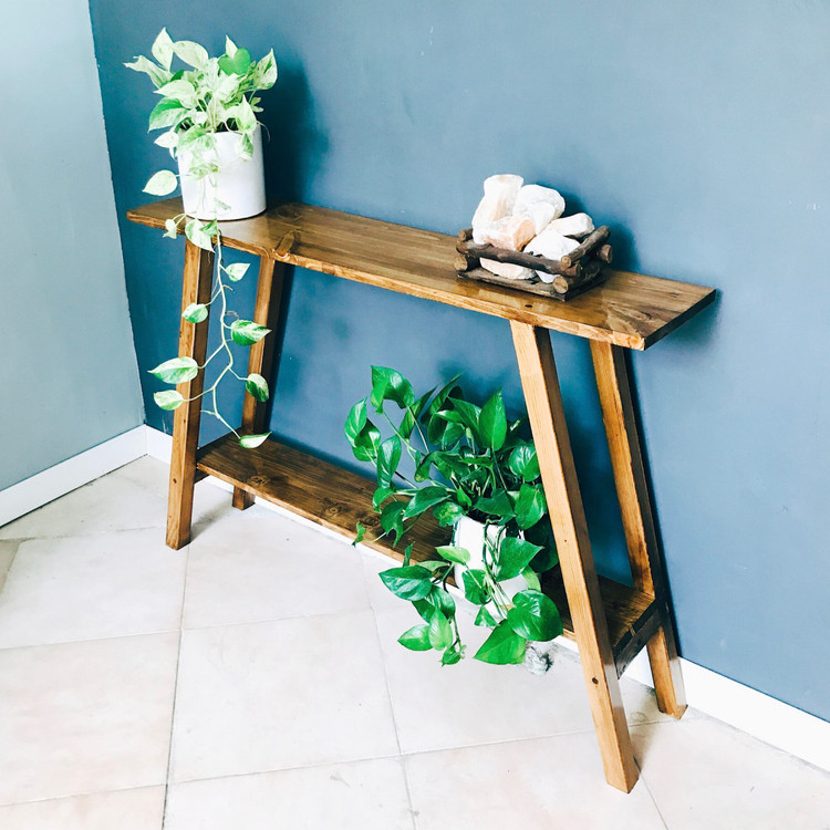 آینه کنسول چوبی جدید