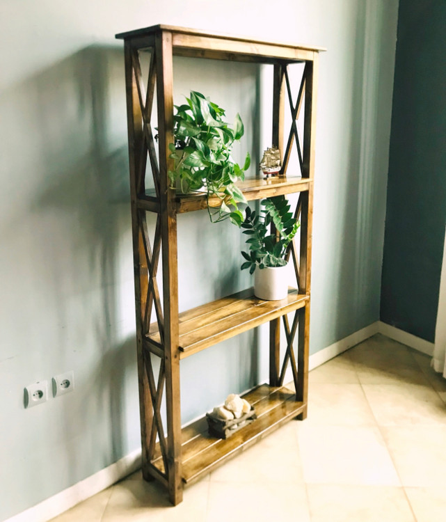 مدل کتابخانه چوبی کلاسیک