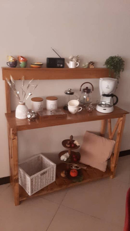 عکس کافی بار خانگی با دکور خاص