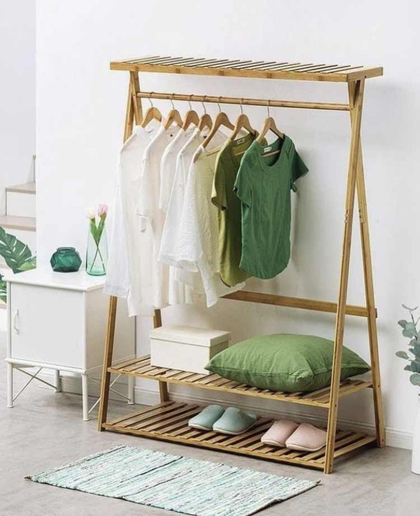 رگال لباس چوبی روستیک دکور مدل Gk36