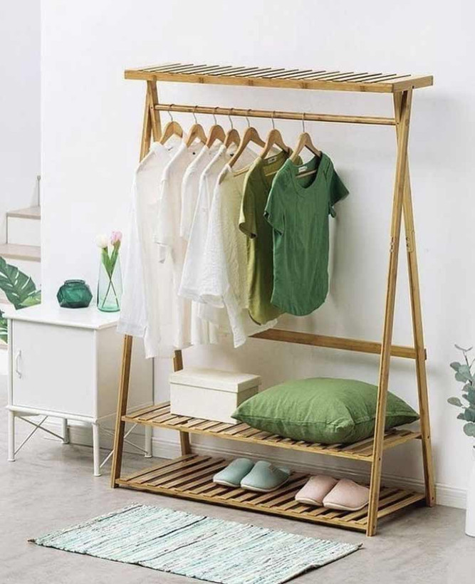 رگال لباس چوبی روستیک دکور مدل Gk36