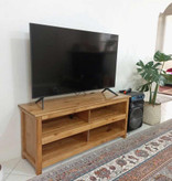 میز تلویزیون چوبی روستیک دکور مدل zc300