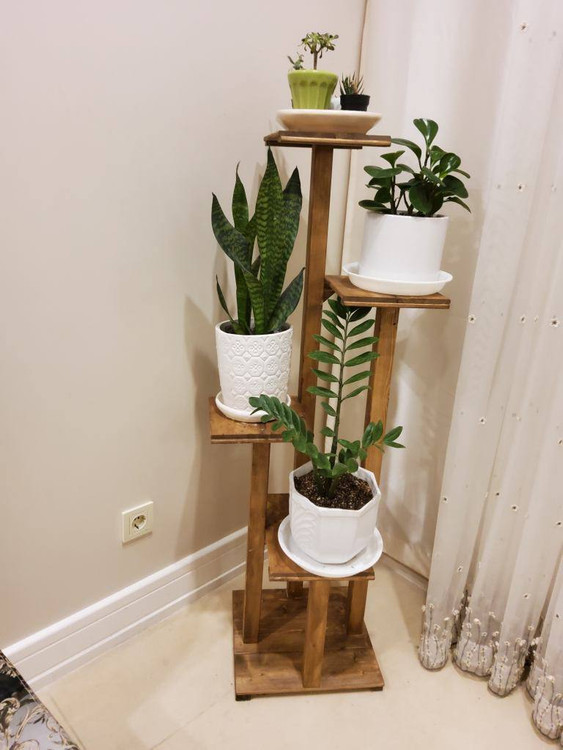 استند گل چوبی جدید