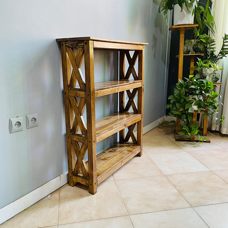 کتابخانه ساده خانگی