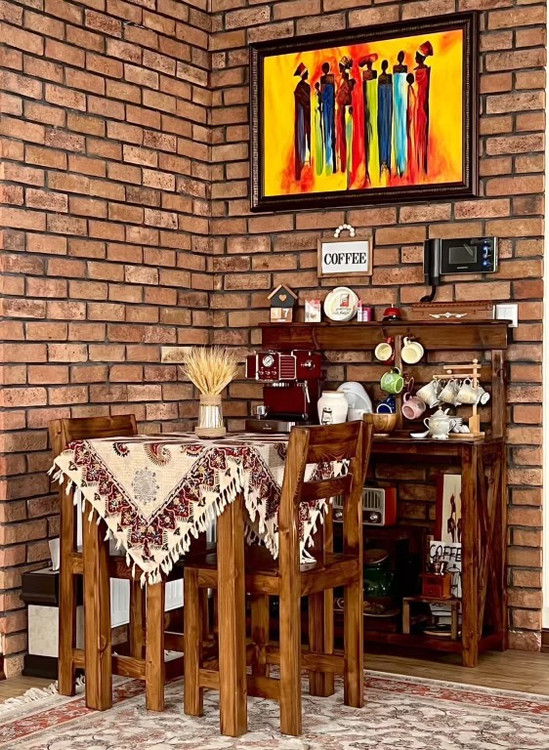 عکس ارسالی مشتری از کافی بار خانگی