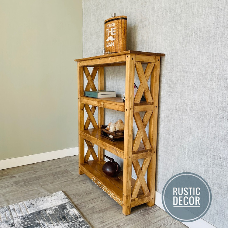 مدل کتابخانه چوبی