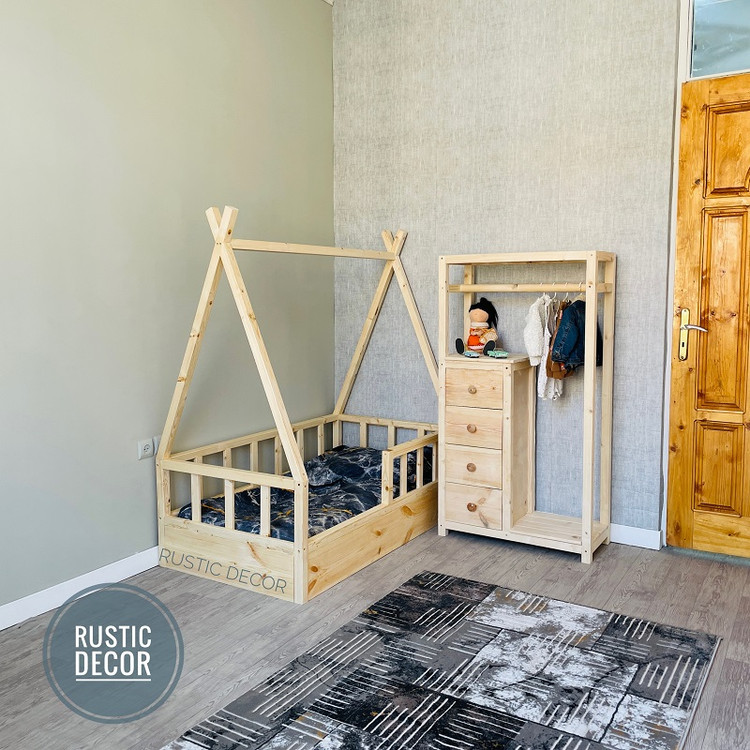 رگال لباس چوبی