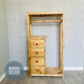 مدل رگال لباس چوبی