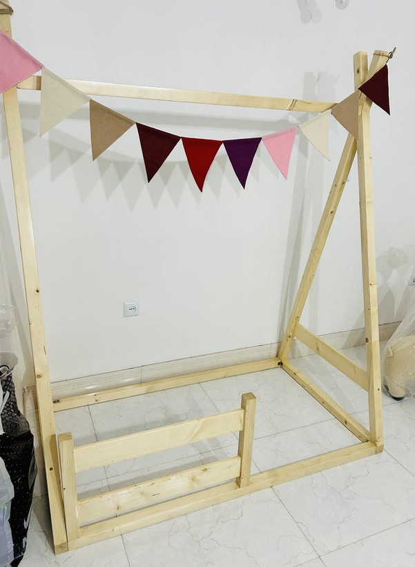 عکس ارسالی مشتری از تخت خواب سرخپوستی