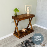 کنسول چوبی ساده و شیک