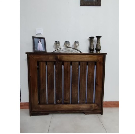 عکس ارسالی مشتری از کاور شوفاژ چوبی