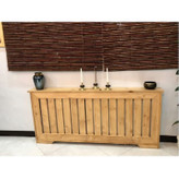 عکس ارسالی مشتری از کاور شوفاژ چوبی