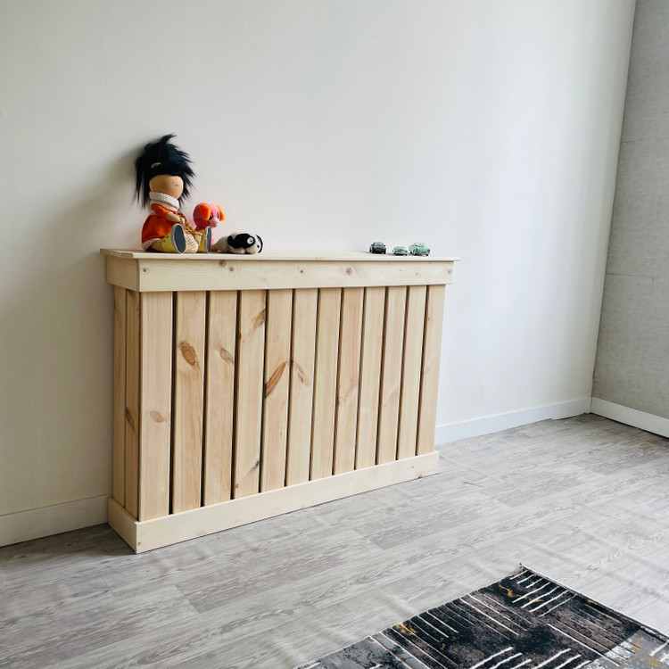 کاور شوفاژ چوبی با دکور عروسک روسی