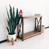 خرید کنسول چوبی ساده و شیک