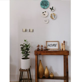 عکس ارسالی مشتری از کنسول چوبی با دکور بسیار جذاب