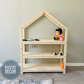 ویترین اتاق کودک طرح کلبه ای از نمای جلو