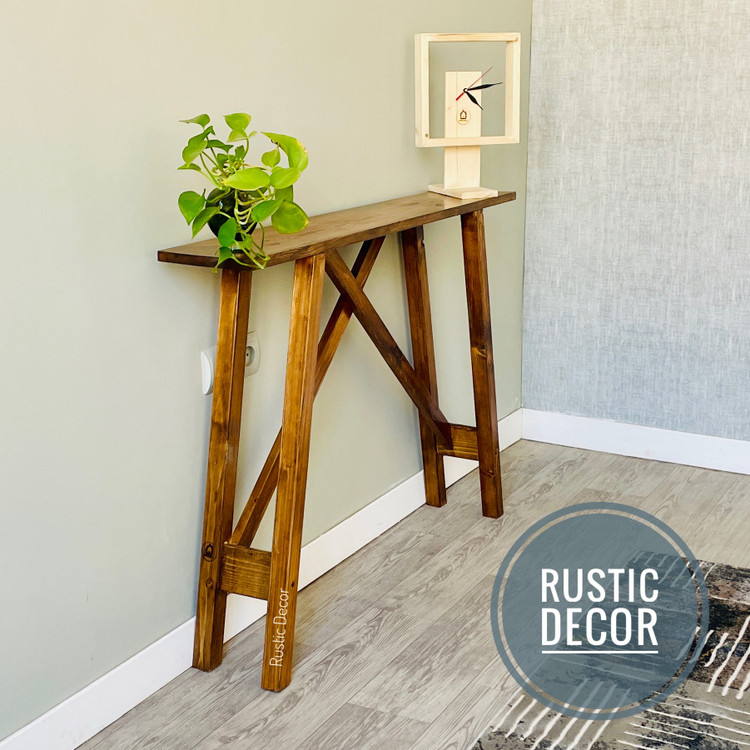 کنسول چوبی مدرن