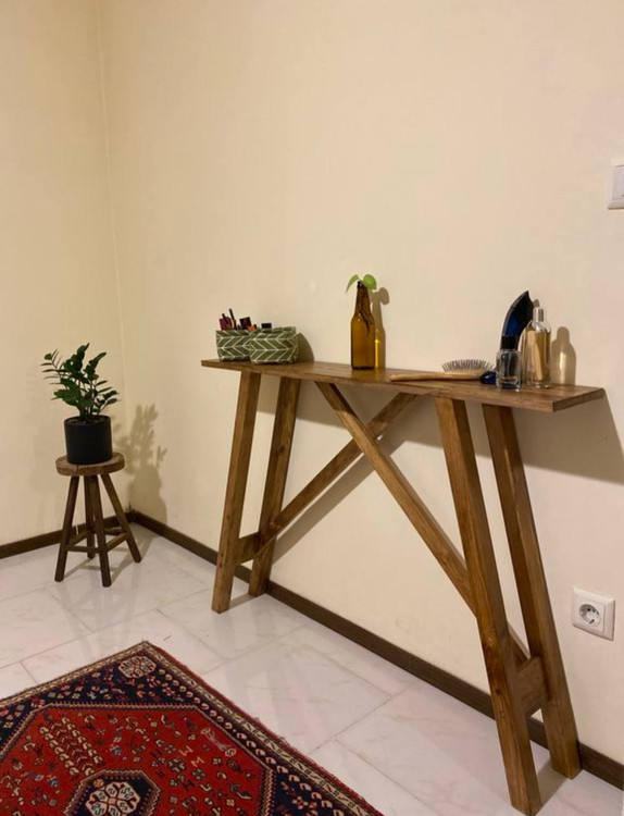 خرید کنسول چوبی