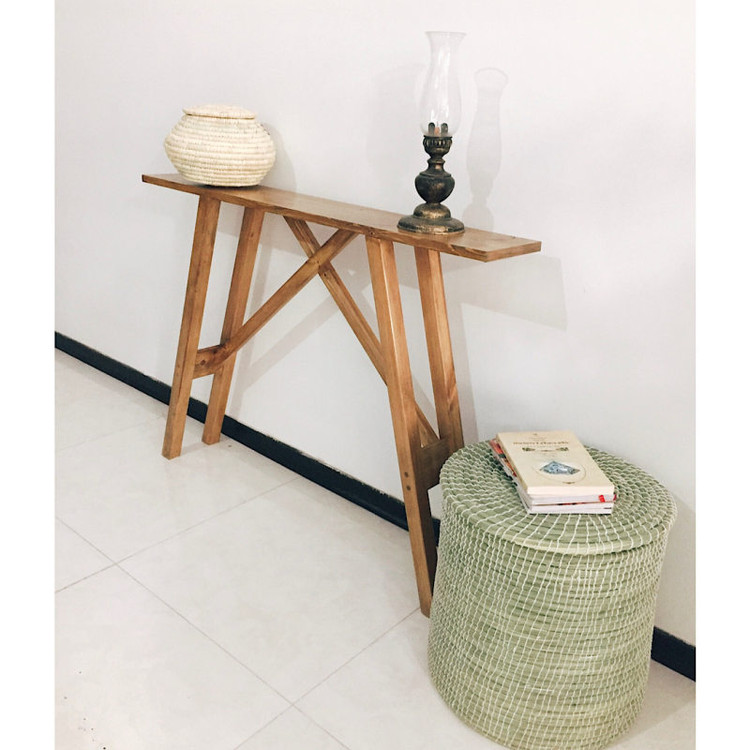 کنسول چوبی ساده و شیک