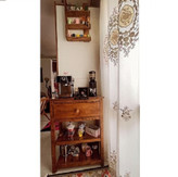 کنسول چوبی ساده و شیک