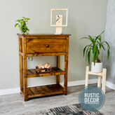 میز کنسول چوبی