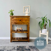 کنسول چوبی روستیک دکور مدل H8