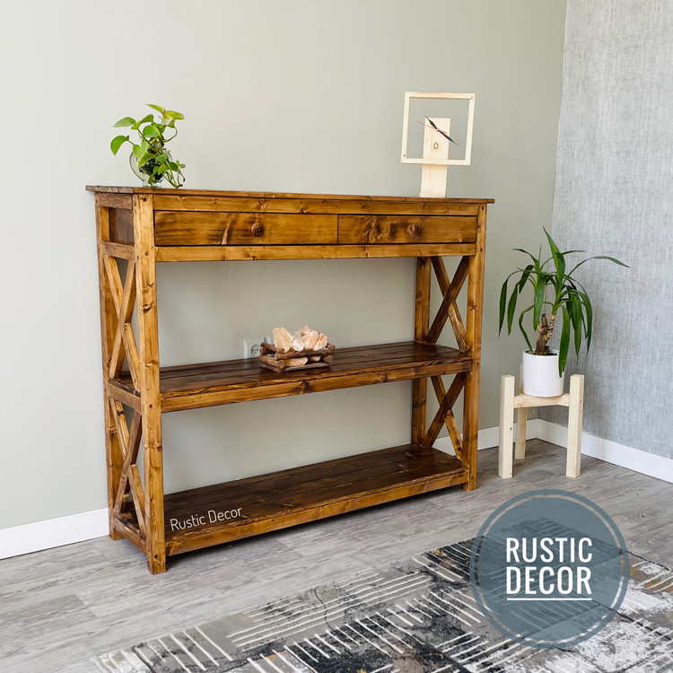 کافی بار خانگی چوبی از نمای جلو