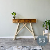 مدل آینه کنسول چوبی