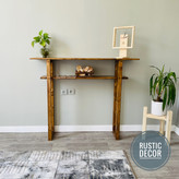 کنسول چوبی ساده و شیک