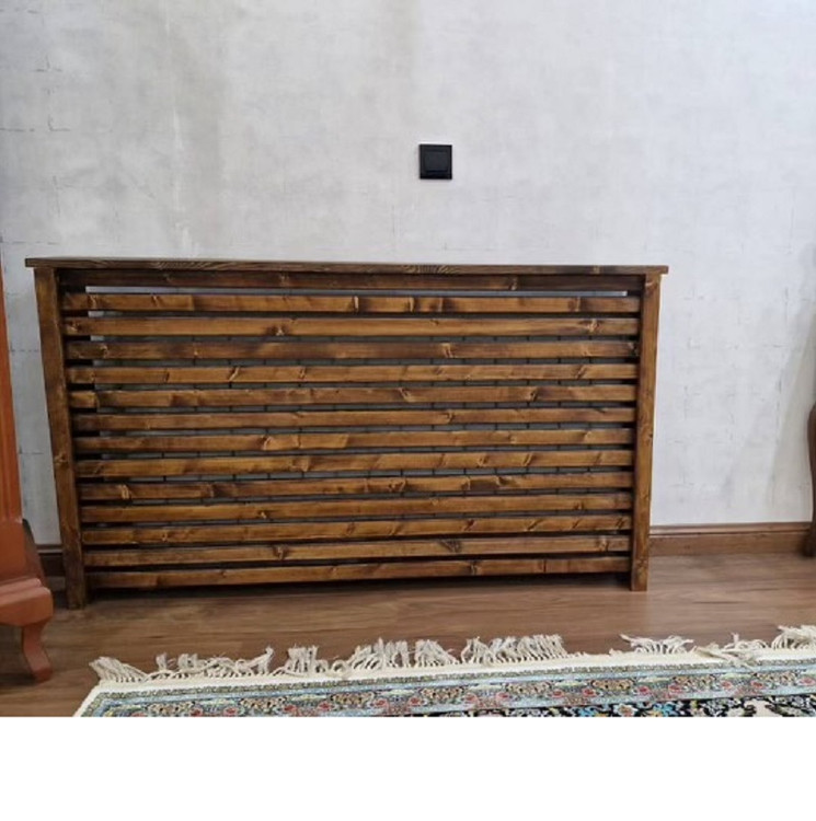 عکس ارسالی مشتری از کاور شوفاژ چوبی