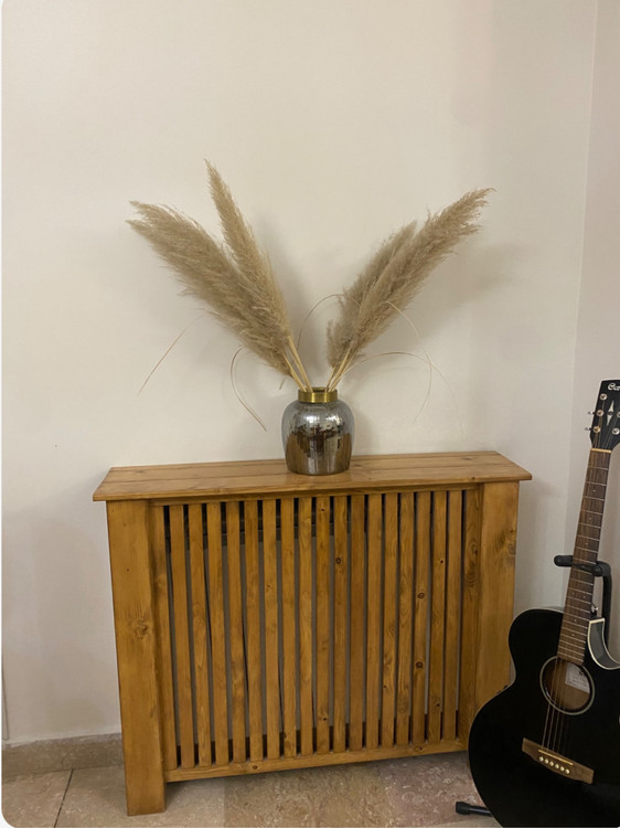 عکس ارسالی مشتری از کاور شوفاژ چوبی