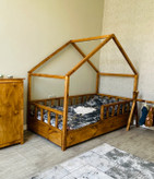 ست سرویس خواب نوزاد چوبی