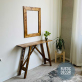 آینه کنسول چوبی جدید