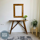 آینه کنسول چوبی جدید