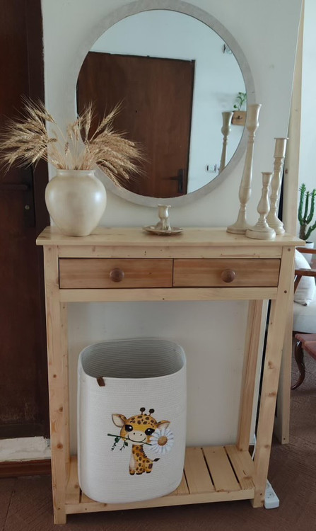 تولیدی آینه کنسول چوبی