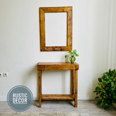 آینه کنسول چوبی جدید