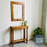 آینه کنسول چوبی جدید