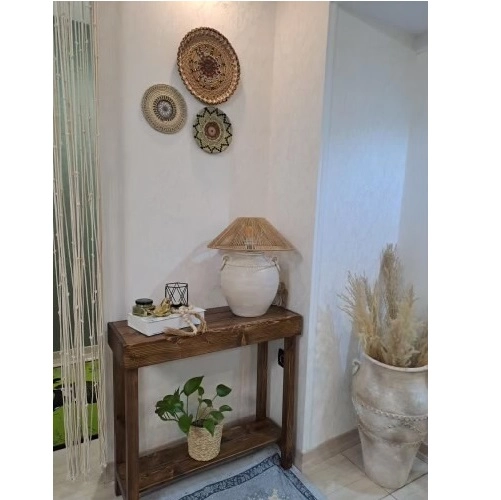 کنسول چوبی ساده و شیک