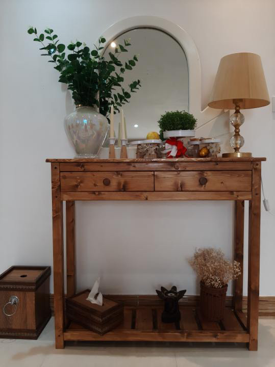 قیمت و خرید کنسول چوبی