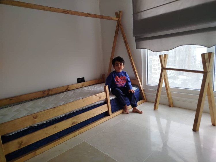 تخت خواب سرخپوستی