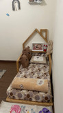 عکس ارسالی مشتری از تخت خواب کودک به سبک مونته سوری