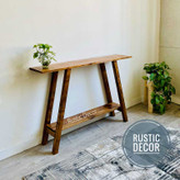 آینه کنسول چوبی