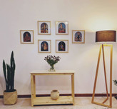 عکس ارسالی مشتری از کنسول چوبی ساده و شیک